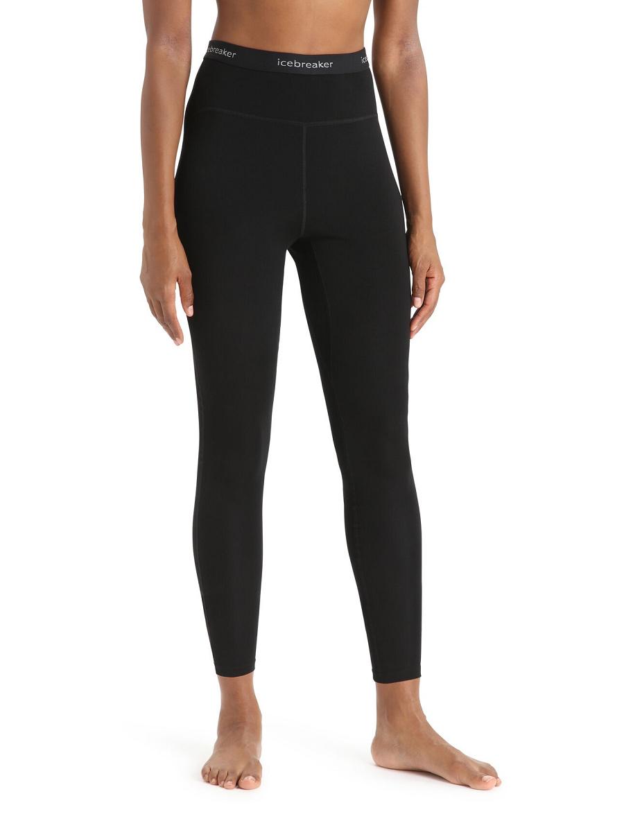 Icebreaker 15.5 Merino Thermal Női Leggings Fekete | HU 1538SGLO